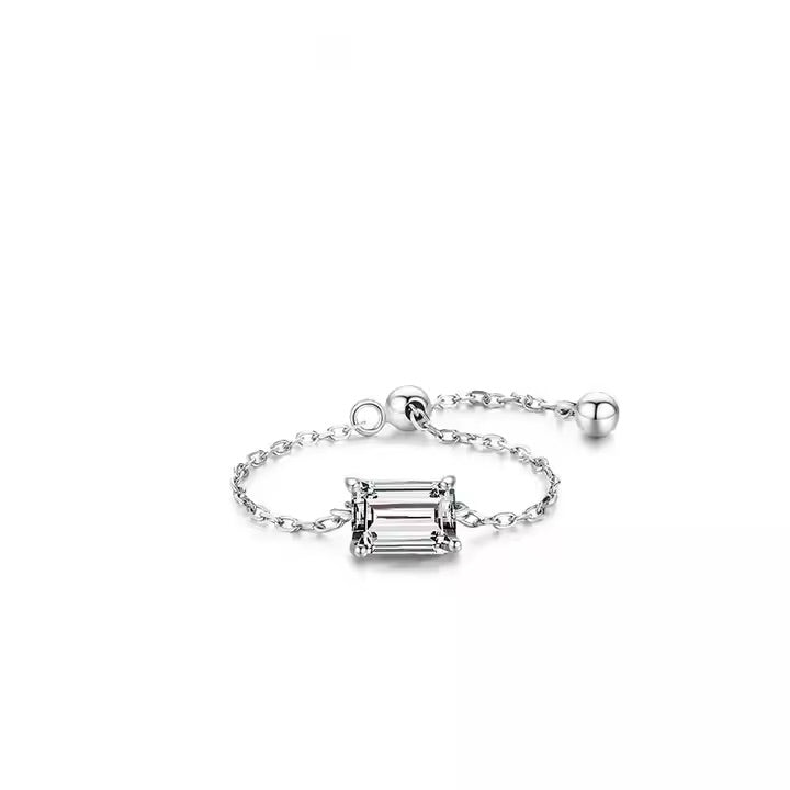 Radiant Bar Chain Ring