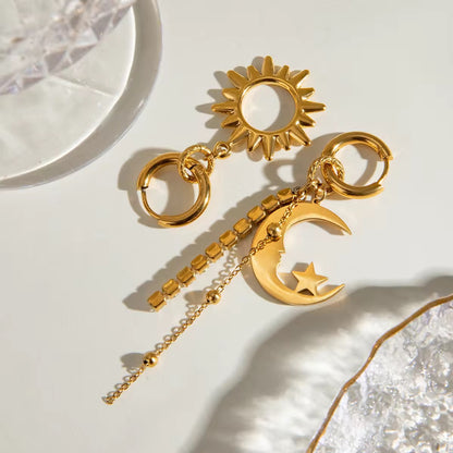 Celestial Radiance Hoops