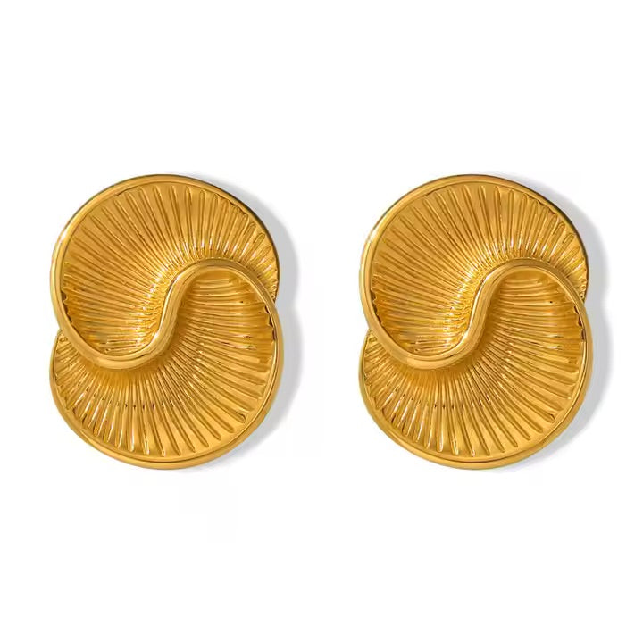 Aurum Wave Earrings